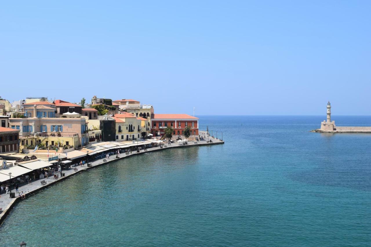 Stelios Studios Chrissi Akti Chania Exterior foto